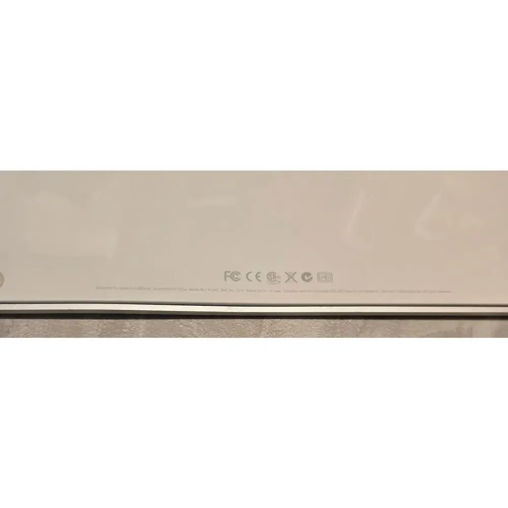 Apple Mac Smallest Most Compact USB Wired Keyboard Model A1242 White Slim